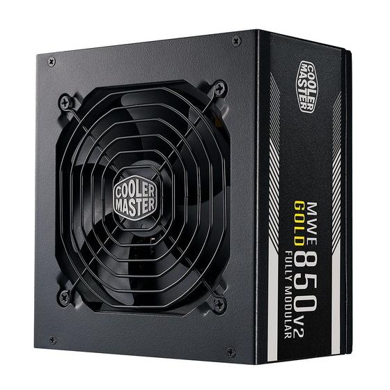 Imagem de Fonte Cooler Master Gx Gold 850w 80 Plus Gold Full Modular Sem Cabo- Mpe-8501-afaag-w1