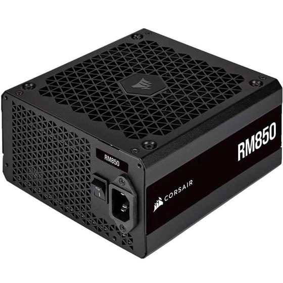 Fonte Corsair RM850, 850W, 80 Plus Gold, Modular, Preto - CP-9020235-NA Menor preço em Fonte Corsair RM850, 850W, 80 Plus Gold, Modular, Preto - CP-9020235-NA