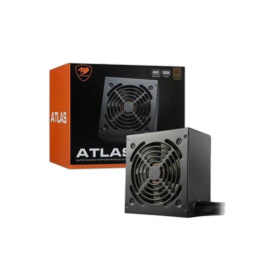 Imagem de Fonte Cougar Atlas 650W 80 Plus Bronze PFC Ativo 31AT065007P01