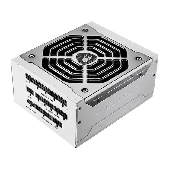 Imagem de Fonte Cougar Gaming Polar X2 1200, 1200W, 80 Plus Platinum, Modular, Branco - 31PX120006P01