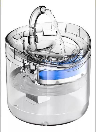 Imagem de Fonte de água 2.0L  bebedouro para gatos e cães Usb