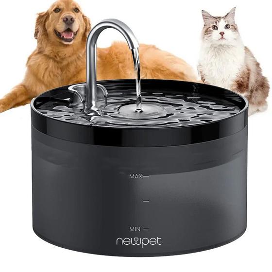 Imagem de Fonte De Água Para 2L Bebedouro PET Gatos E Cães Super Silencioso Newpet
