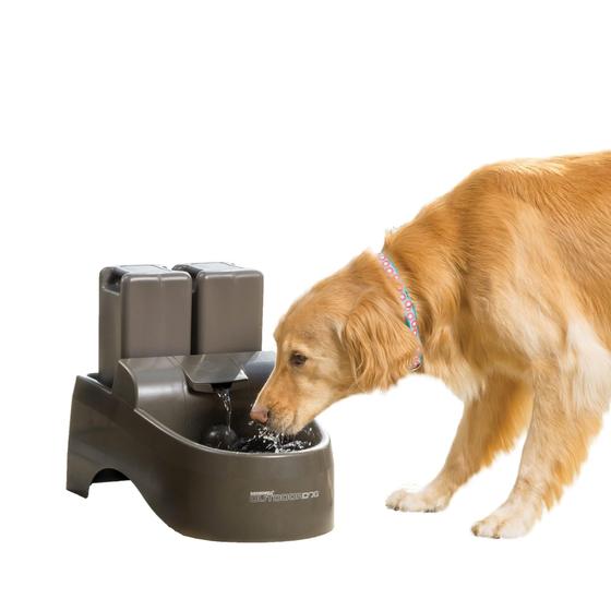 Imagem de Fonte de Água para Cães PetSafe Drinkwell 13,25L - Ao Ar Livre - Taupe