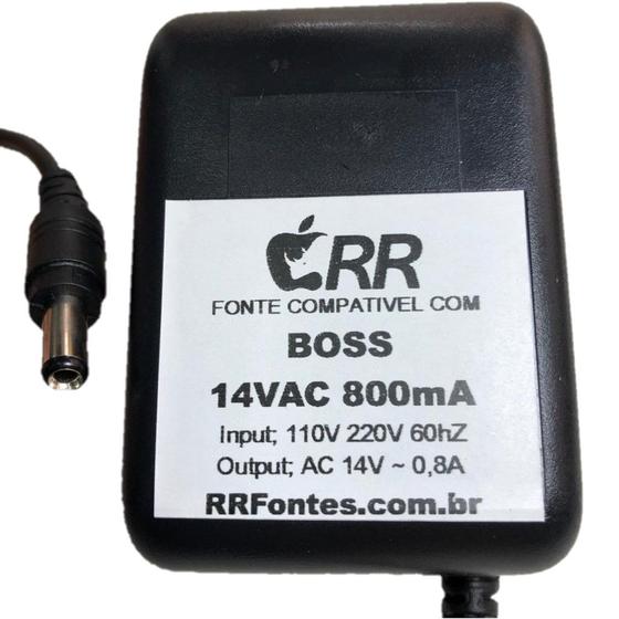 Imagem de Fonte de alimentação 14Vac para equalizador Boss BRC-120 modelo GT-6B