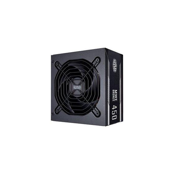 Imagem de Fonte de Alimentação 450W Cooler Master MWE Bronze V2 - Eficiência 80 Plus. Ventoinha Silenciosa