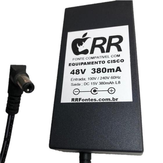 Fonte de alimentação 48Vdc para telefone IP Cisco modelo Aironet Access Point Cisco Ap 350 Menor preço em Fonte de alimentação 48Vdc para telefone IP Cisco modelo Aironet Access Point Cisco Ap 350