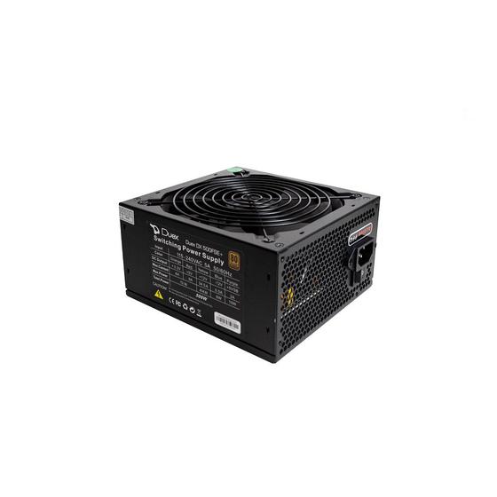 Imagem de Fonte de Alimentação Duex DX-500FSE+ 500W 80 Plus Bronze PFC Ativo Com Cabo