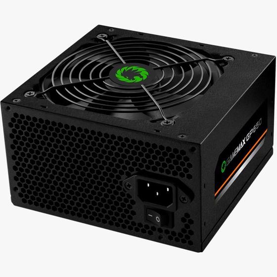 Fonte de Alimentação Gamemax GP650 650W C/PFC C/Cabo Menor preço em Fonte de Alimentação Gamemax GP650 650W C/PFC C/Cabo