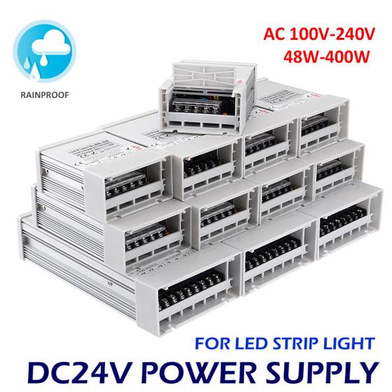 Imagem de Fonte de alimentação LED de controle de energia DC 24V regulada universalmente