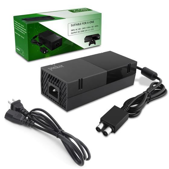 Imagem de Fonte de alimentação Ponkor para Xbox One 220W 100-240V com cabo AC