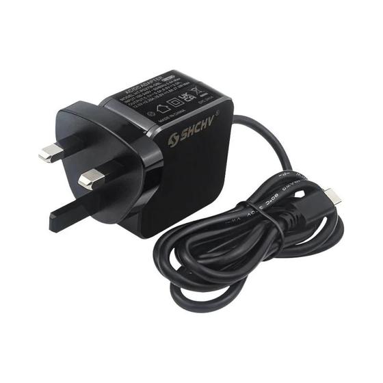 Imagem de Fonte de Alimentação Raspberry Pi 5 - 27W USB-C PD (5.1V 5A) - Plugues UE, EUA e Reino Unido
