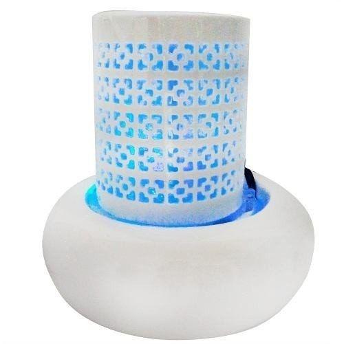 Imagem de Fonte De Ceramica De Agua Luz Com Quedas Cascata Decorativa Colorida (FT-E)