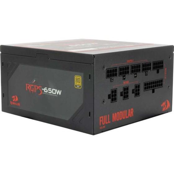 Imagem de Fonte de Energia 80 650 Plus Gold Energia RGPS-650W W Redragon