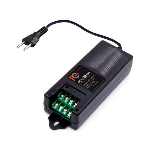 Fonte Desktop Multissaida 12v 5a Com 4 Saidas Fc Fontes - Fonte de ...