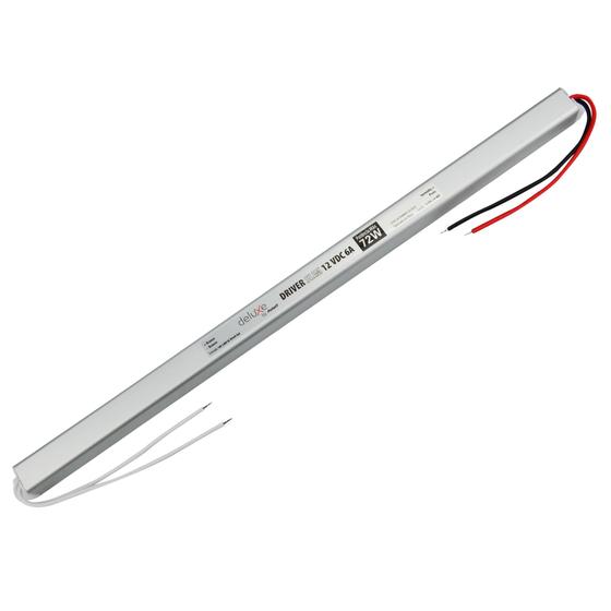 Fonte Driver Slim 12V 6A 72W Bivolt Para Fita Led Perfil Sanca Gesso - AVANT Imagem de Fonte Driver Slim 12V 6A 72W Bivolt Para Fita Led Perfil Sanca Gesso - AVANT
