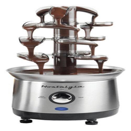 Imagem de Fonte Fondue Cascata De Chocolate Queijo Inox 127V Nostalgia