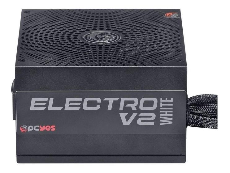 Imagem de Fonte Gamer Electro V2 400W 80 Plus White PCYES  100V/240V