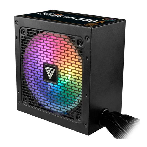 Imagem de Fonte Gamer Gamdias Cyclops M1-650B Rgb 80 Plus Bronze Atx