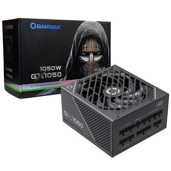 Imagem de Fonte Gamer Gamemax Gx1050 Pro, 1050W, 80 Plus Platinum, Pfc