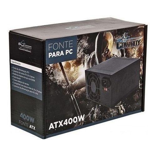 Imagem de Fonte Gamer Silenciosa Atx 400W Cowboy Kp-532 Bivolt