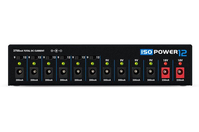 Imagem de Fonte isolada para 12 Pedais Landscape ISOPOWER 12