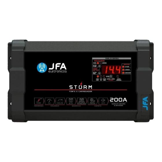 Imagem de Fonte Jfa 200 Storm Monovolt Volt/amp Para Módulo Automotivo