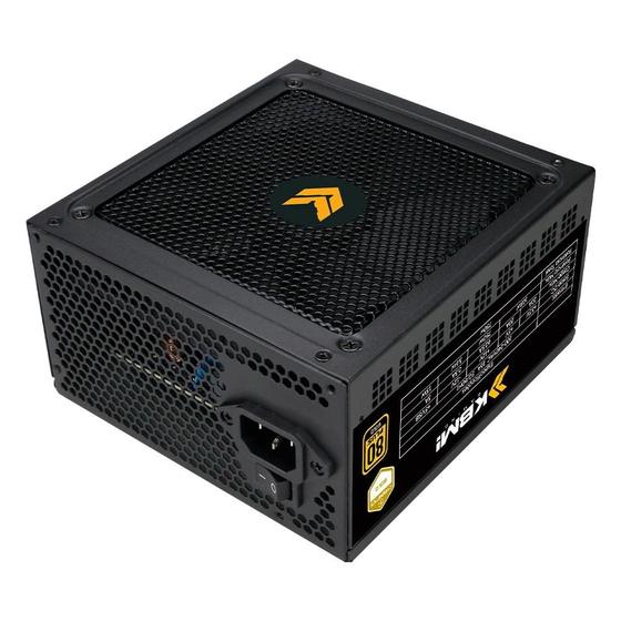 Imagem de Fonte KBM! GAMING FN750, 750W, 80 Plus Gold, Cybenetics Gold, Full Modular, PFC Ativo, Com Cabo, Preto - KGFN75075PT