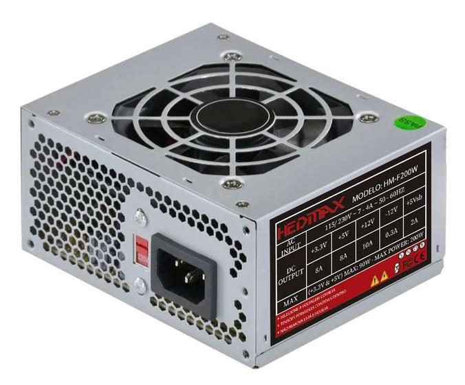 Imagem de Fonte Mini Atx Hedmax 200W Real