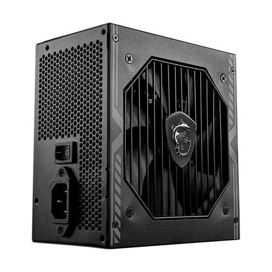 Imagem de Fonte MSI MAG A550BN, ATX, 550W, 80 PLUS Bronze, PFC Ativo, Entrada Bivolt, Preto - 306-7ZP2A22-CE0