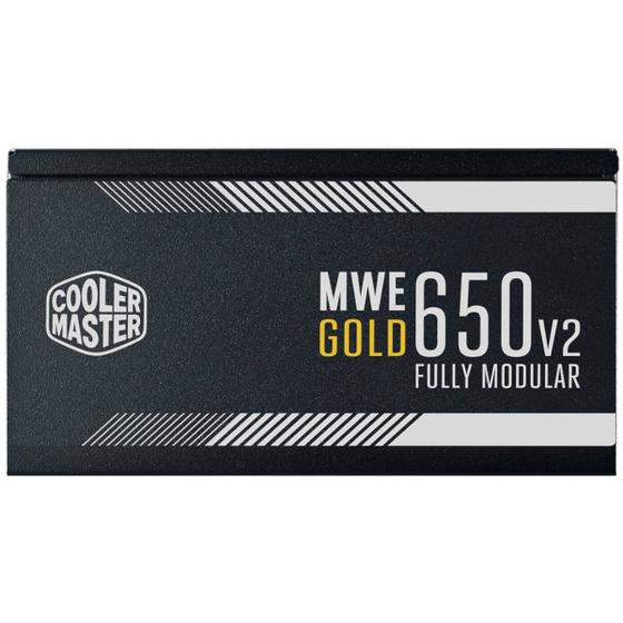 Imagem de Fonte MWE 650W V2 FULL Modular - 80 PLUS GOLD - MPE-6501-AFAAG-WO