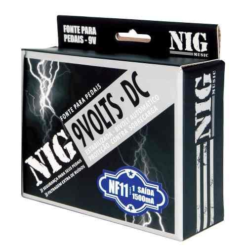 Imagem de Fonte Nig Nf 11 Pedal 9v 1500ma Bivolt Estabilizada