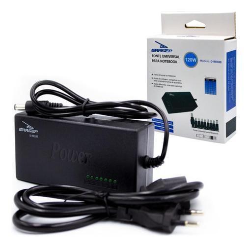 Imagem de Fonte Notebook Knup Universal 9 Plugs 120W - KP-RR100