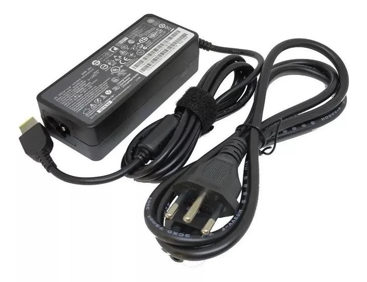 Imagem de Fonte para Lenovo 20V 3.25A 65W Plug Retangular Ib430