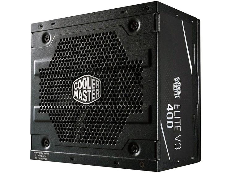 Fonte para PC 400W ATX Cooler Master ELITE V3 400 Menor preço em Fonte para PC 400W ATX Cooler Master ELITE V3 400