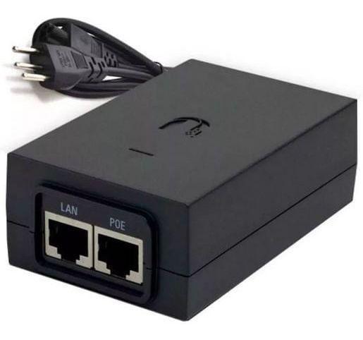 Imagem de Fonte Poe Ubiquiti Original 24v-12w-0.5amp Br Giga Lan 