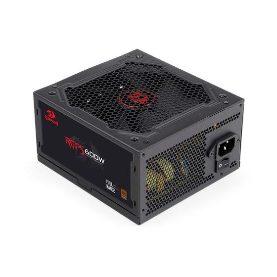 Imagem de Fonte Redragon Rgps 600w, 80 Plus Bronze, Pfc Ativo, Gc-ps002-1