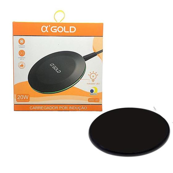 Imagem de Fonte Turbo de Indução 20W Gold BTE - 01 Com Indicação Led - OKGolds