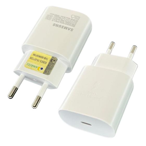 Imagem de Fonte USB-C Super Fast Charging 25w S20 A70 A80 Note 10+ S21 S22 S23 EPTA800