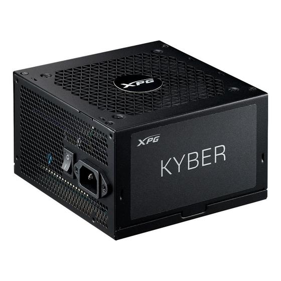 Imagem de Fonte XPG Kyber, 750W, ATX 3.0, 80 Plus Gold, PCIe 5.0, Bivolt, Preto - KYBER750G-BKCBR
