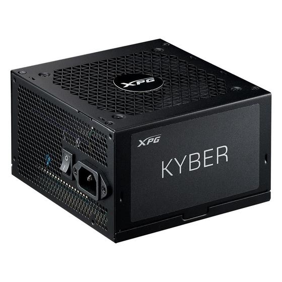 Imagem de Fonte XPG Kyber, 850W, 80 Plus Gold, Com Cabo, Preto - KYBER850G-BKCBR