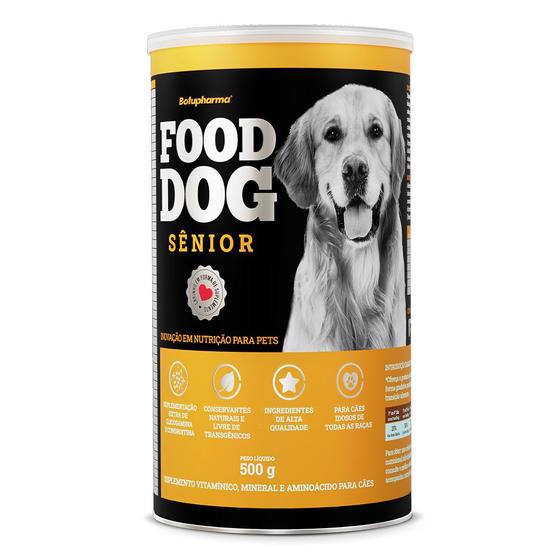 Imagem de Food Dog Senior Suplemento Para Cães Idosos Botupharma 500g