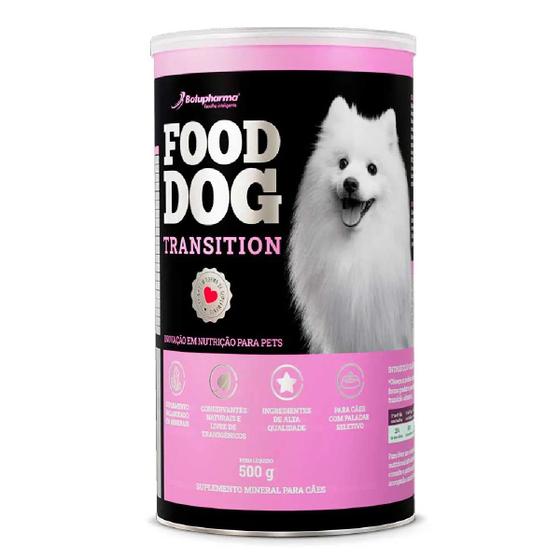 Imagem de Food Dog Suplemento Cães Transition Minerais Botupharma 500g