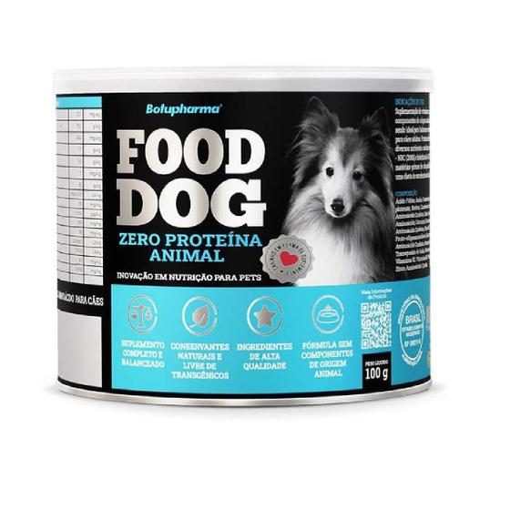 Imagem de Food Dog Suplemento Zero Proteina Animal Botupharma 100G