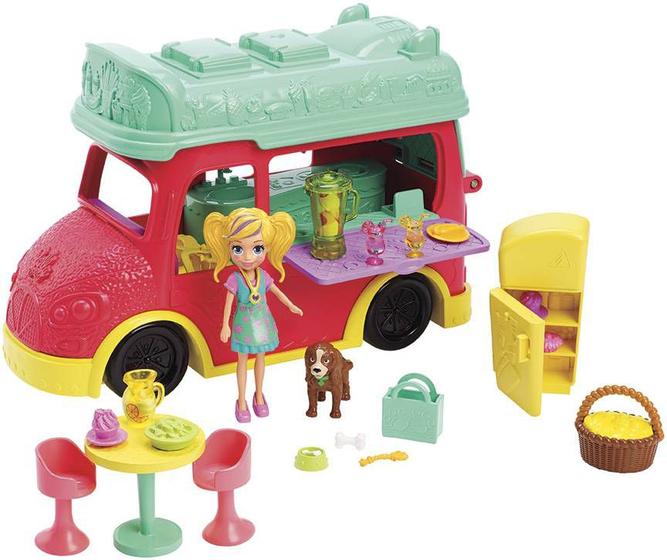 Imagem de Food Truck 2 em 1 Da Polly Pocket - Mattel GDM20