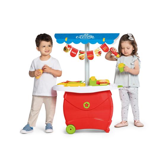 Imagem de Food Truck Brinquedo Infantil, Lanchonete E Acessórios Ta Te Ti