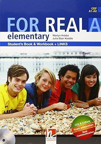 Imagem de For Real Elementary A - Student's Book With Workbook And Links And CD-ROM - Helbling Languages