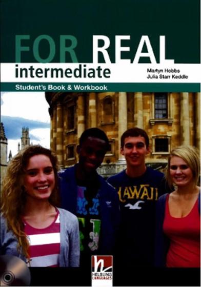 Imagem de For Real - Intermediate  - Student's Book With Workbook And CD-ROM - Combined Edition - Disal Distribuidora