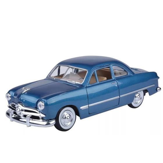 Imagem de Ford Coupe 1949 Miniatura Azul 1:24 Motormax