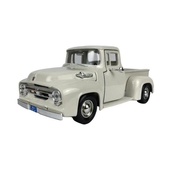 Imagem de Ford F-100 Pick Up 1956 1:24 Motormax Branco