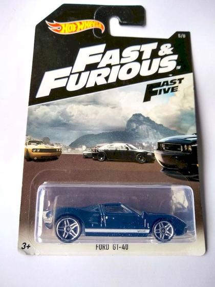 Imagem de Ford GT-40 - Fast  Furious - Velozes e Furiosos - 1/64 - Hot Wheels